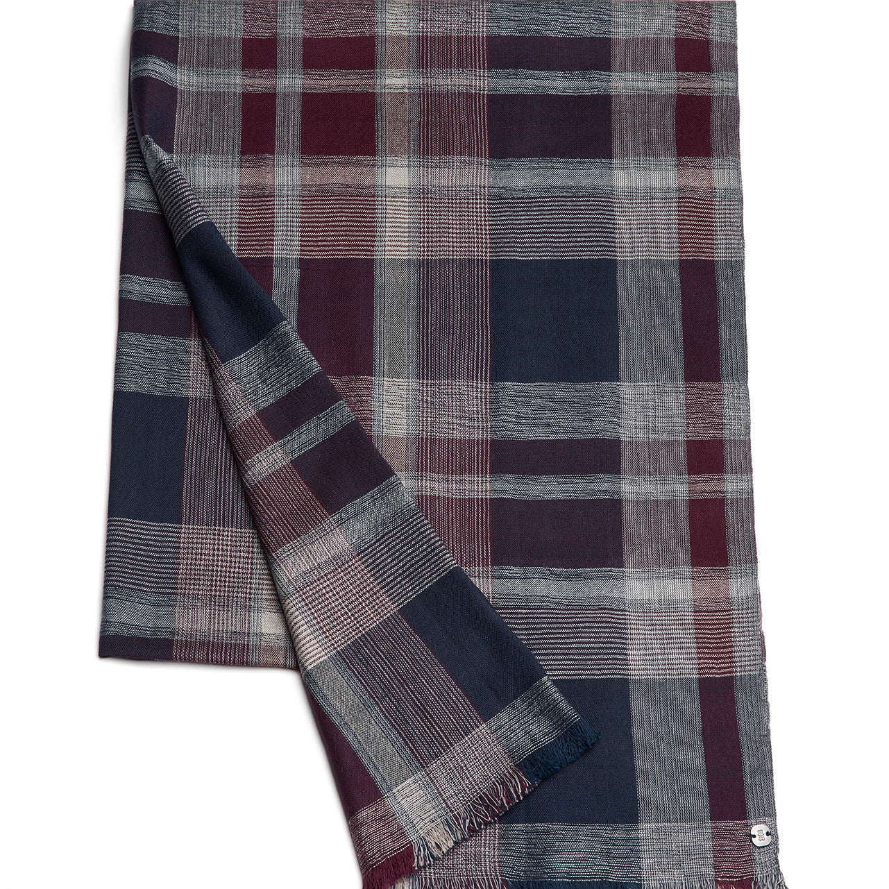 Prince Bowtie Schal im Karo-Design - Rot