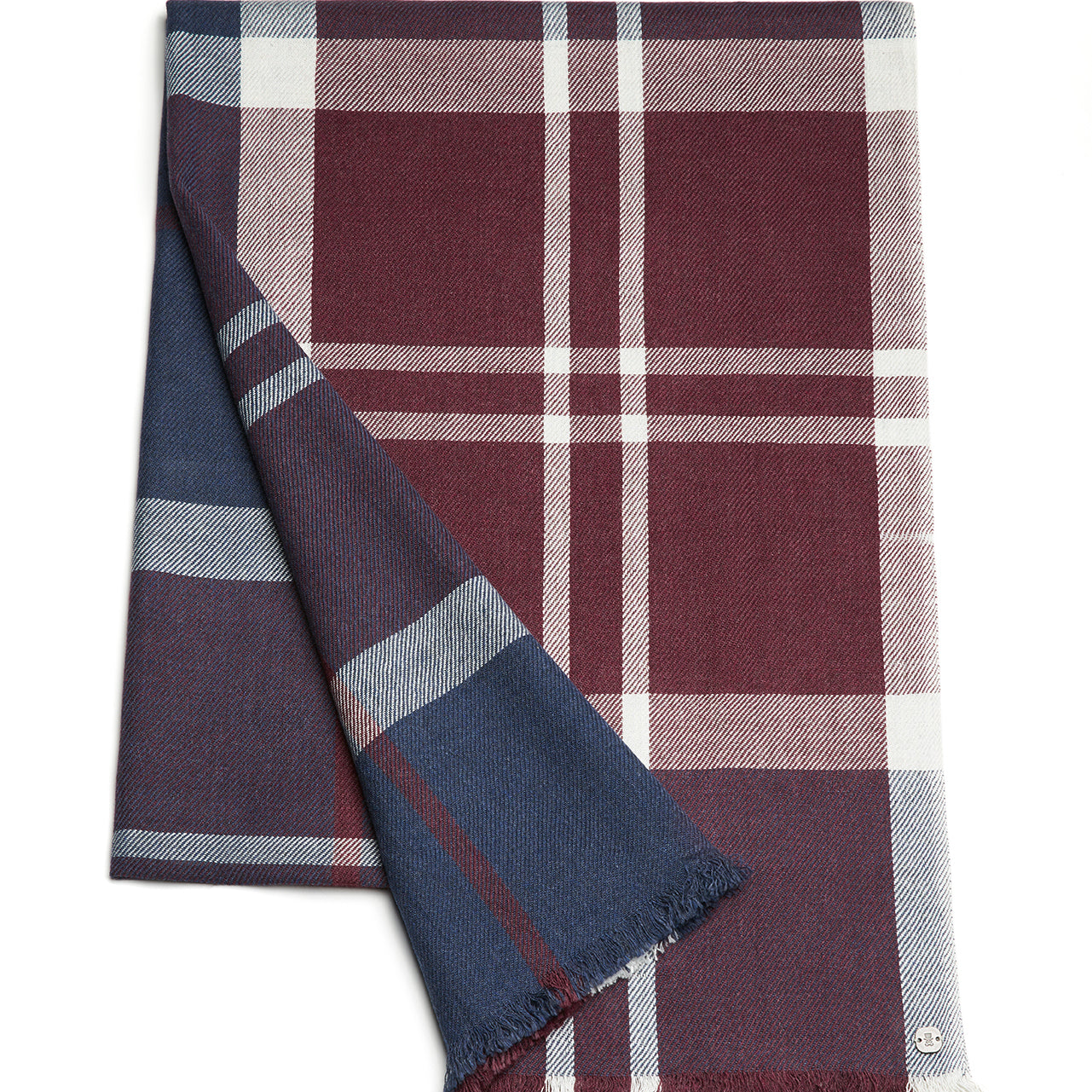 Prince Bowtie Schal Karo Doppelseitig - Rot