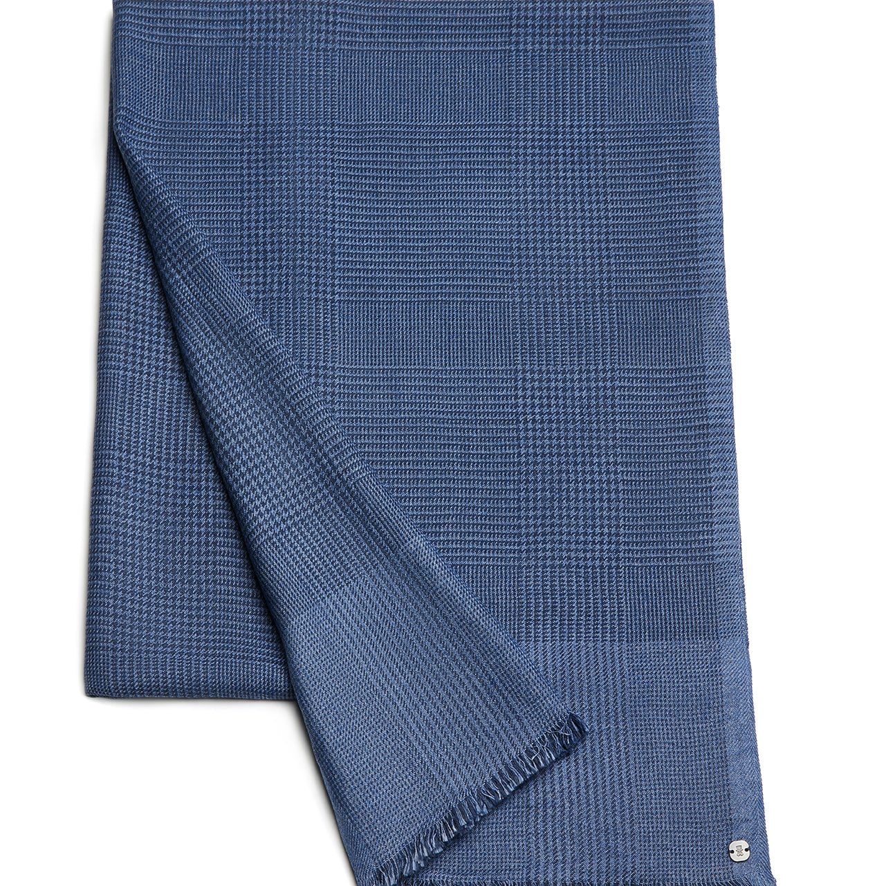 Prince Bowtie Schal Karo - Blau