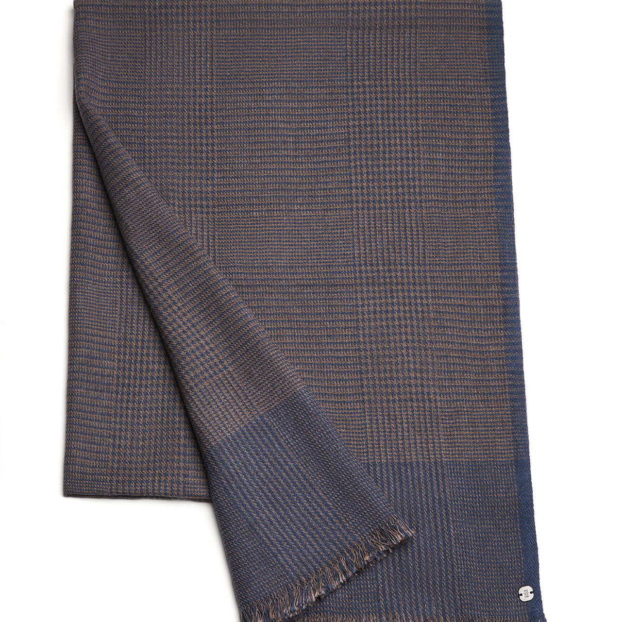 Prince Bowtie Schal Karo - Braun