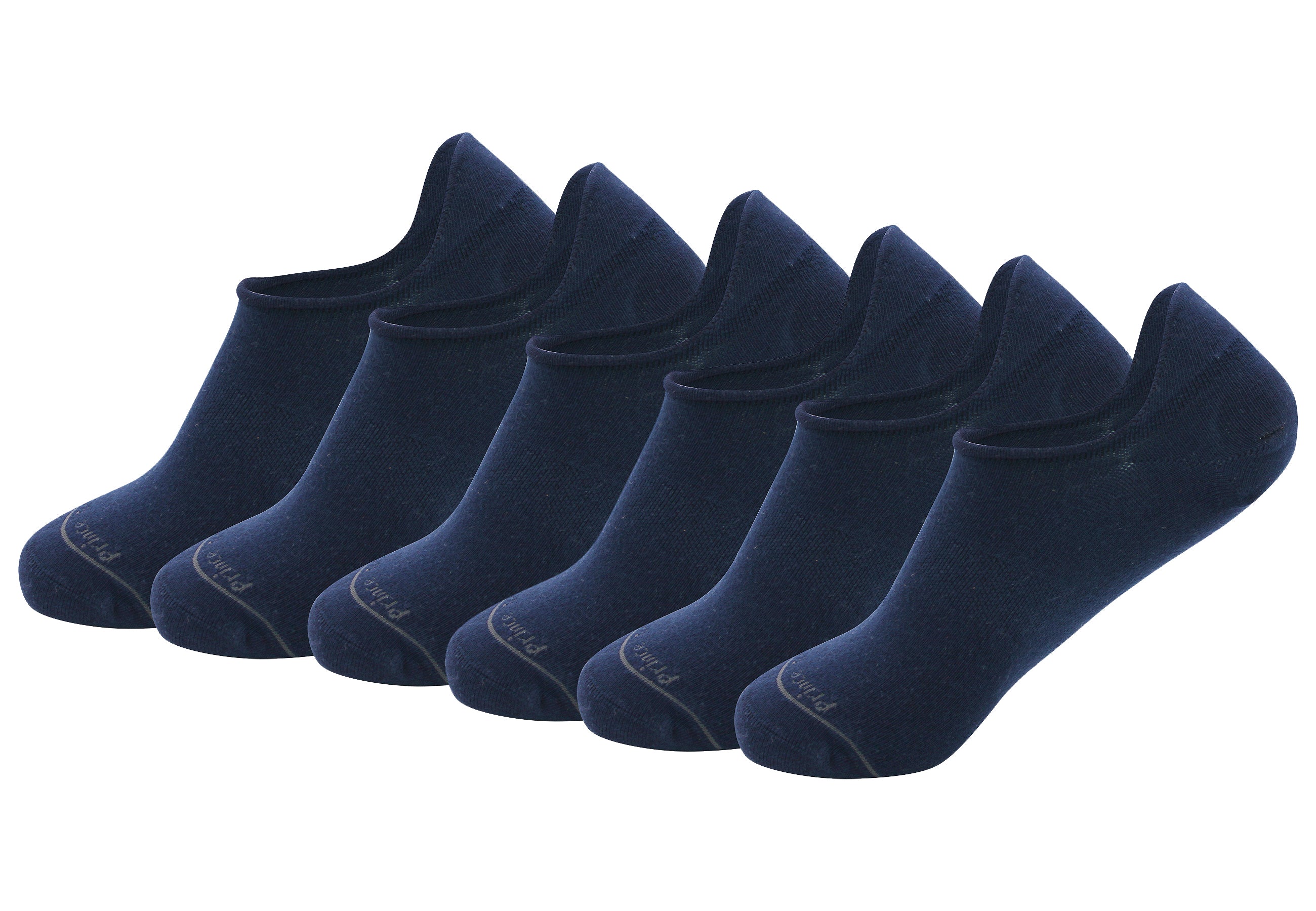 Prince Bowtie Sneakersocken 3 Paar Uni - rutschfest und komfortabel - Marine