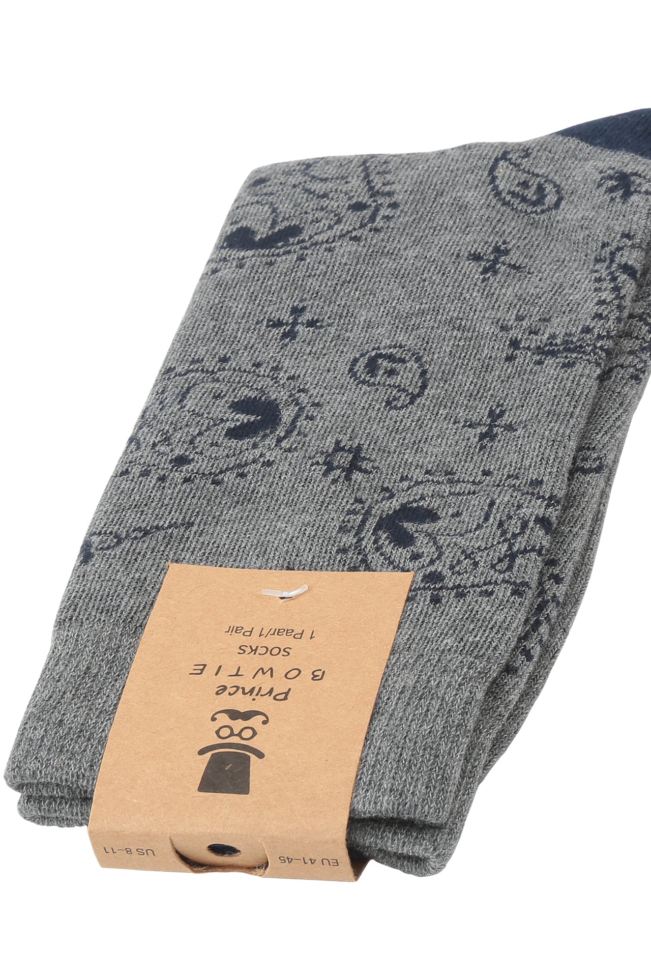 Chaussettes 1 paire à motif cachemire