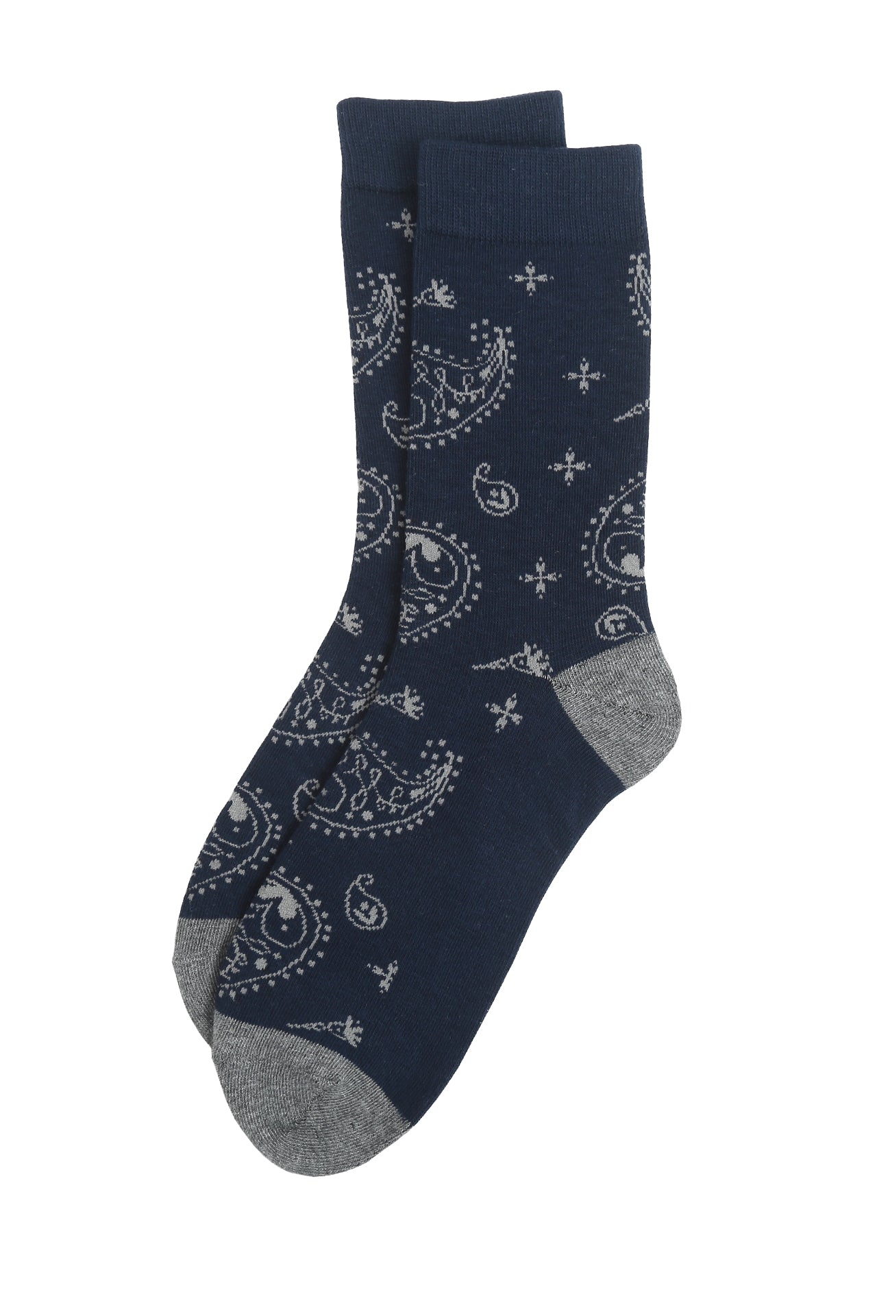 Socks 1 pair in paisley design