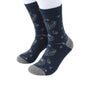 Prince Bowtie Herren Socken im Paisley-Design - Socken am Fuß - Marine
