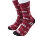 Prince Bowtie Herren Socken im Vehicle-Design - Socken am Fuß - Rot