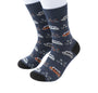 Prince Bowtie Herren Socken im Vehicle-Design - Socken am Fuß - Blau