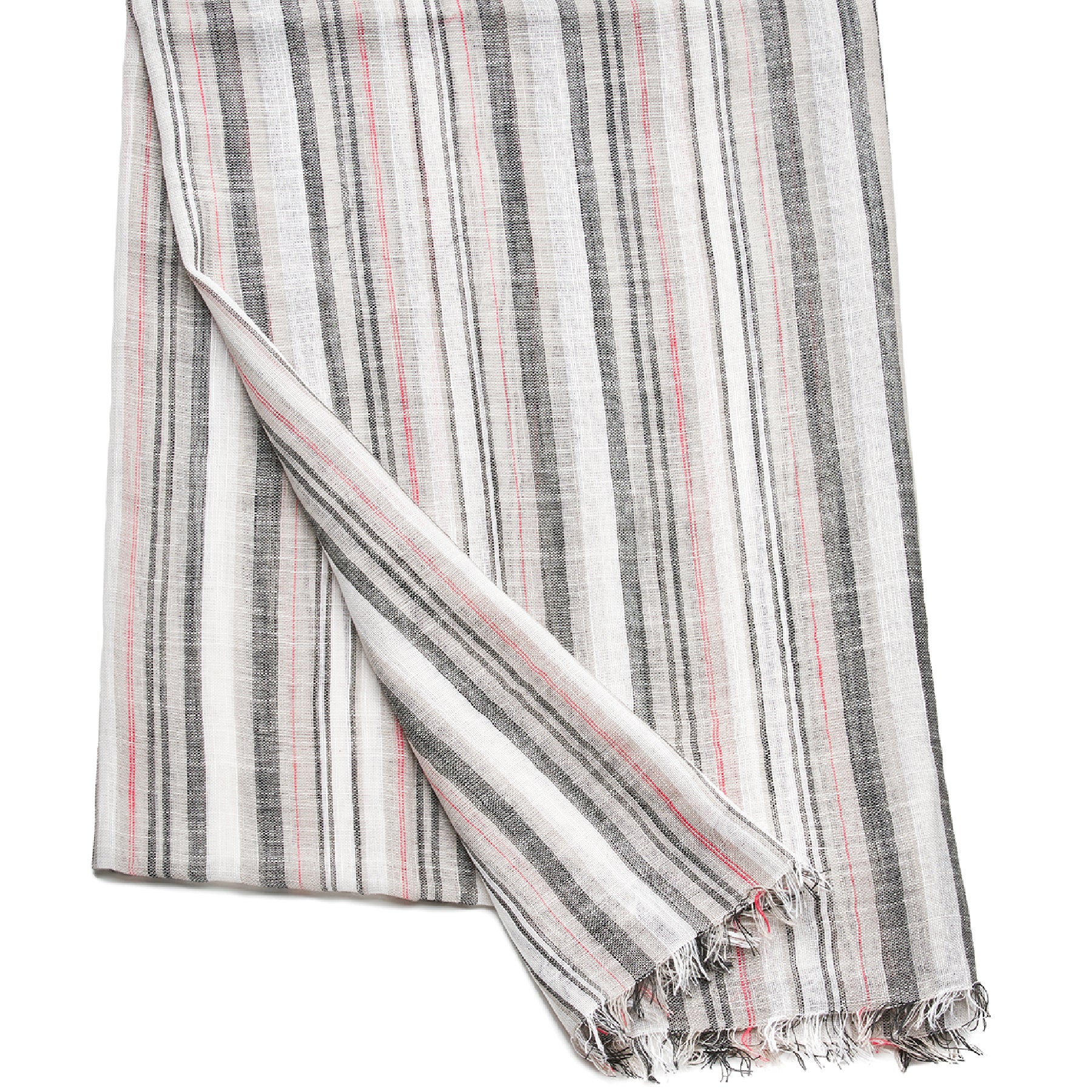 Prince Bowtie Schal im sportiven Leinenlook - Grau