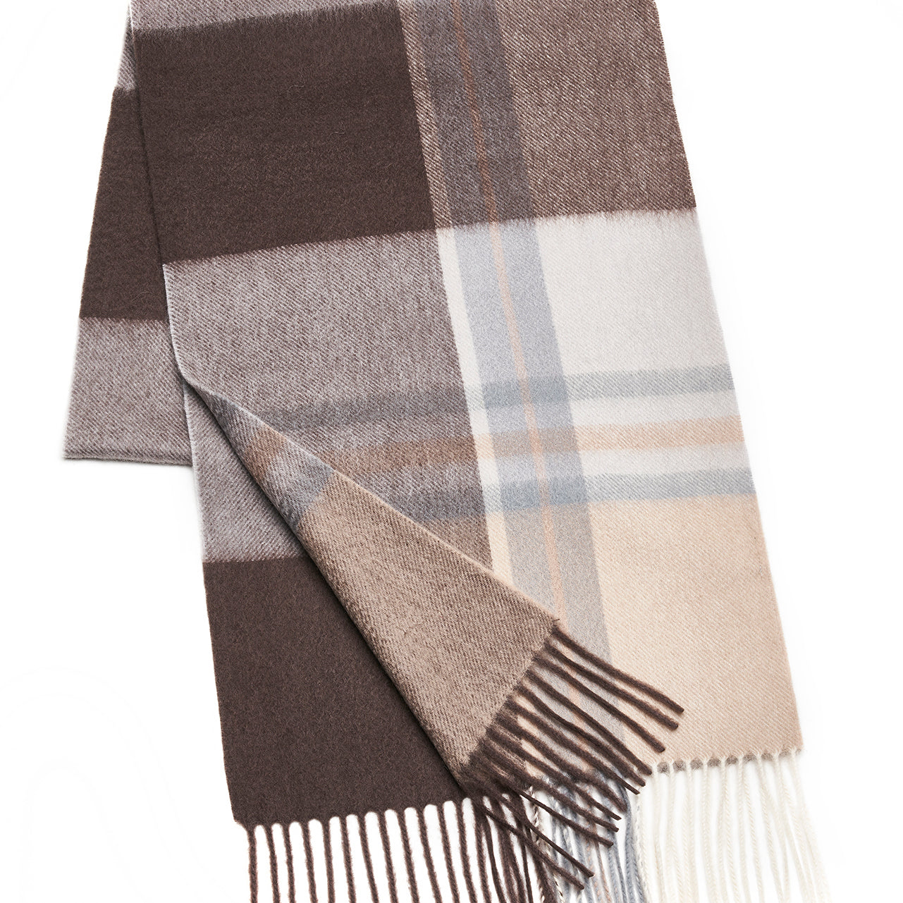 Prince Bowtie Luxuriöser Schal aus 100 % Kaschmir - Beige