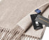 Prince Bowtie Luxuriöser Schal aus 100 % Kaschmir - Materialangabe - Beige