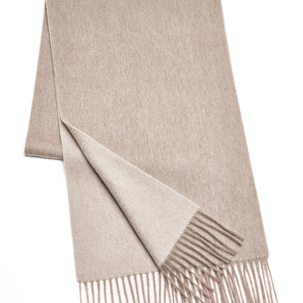 Prince Bowtie Luxuriöser Schal aus 100 % Kaschmir - Beige