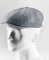 Prince Bowtie Gatsby Schiebermütze im sportiven Leinenlook - Blau