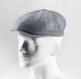 Prince Bowtie Gatsby Schiebermütze im sportiven Leinenlook - Blau