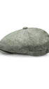 Prince Bowtie Gatsby Schiebermütze im sportiven Leinenlook - Seitenansicht - Mint