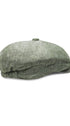 Prince Bowtie Gatsby Schiebermütze im sportiven Leinenlook - Ansicht von hinten - Mint