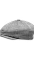 Prince Bowtie Gatsby Schiebermütze im sportiven Leinenlook - Vorderansicht - 