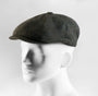 Prince Bowtie Gatsby Schiebermütze im rustikalen Uni Design - Grün