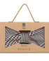 Prince Bowtie Fliege mit bekannter Farbgebung - Box - Beige/Bordeaux