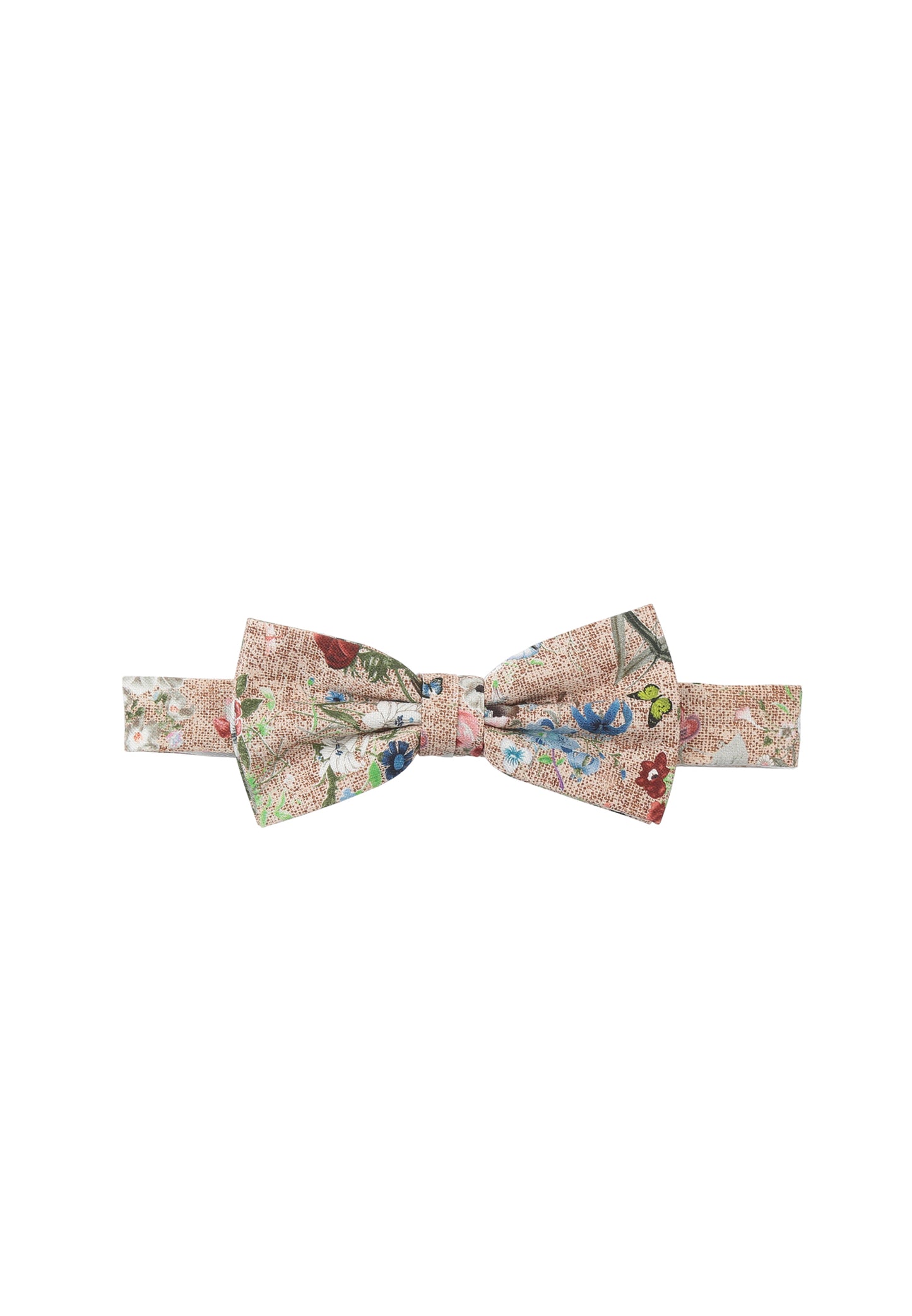 Bow tie with floral print