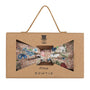 Prince Bowtie Fliege mit floralem Druck - Box - Beige