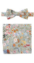 Prince Bowtie Set Fliege + Tuch Flower - Mint