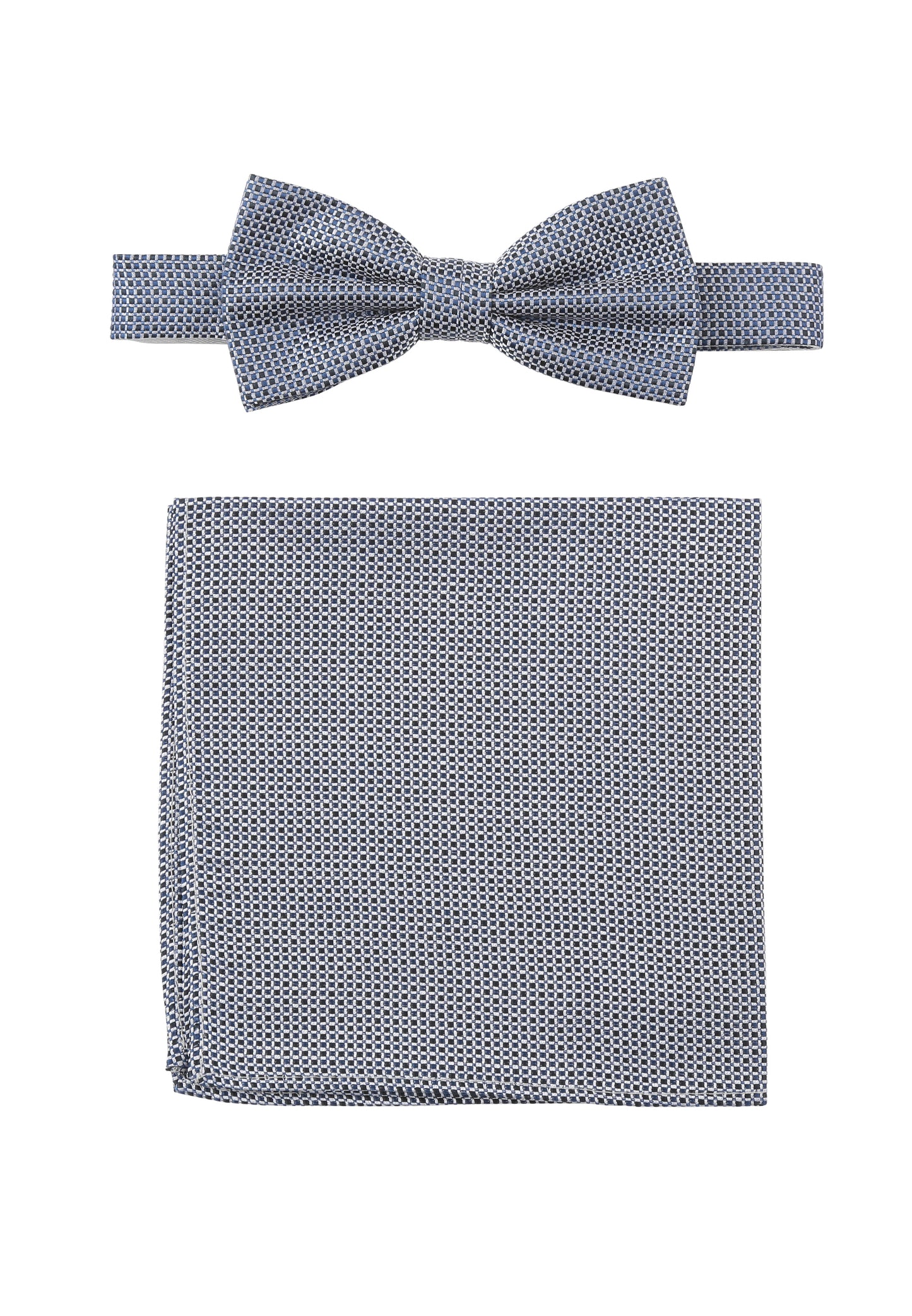 Bow tie + hanky in micro design