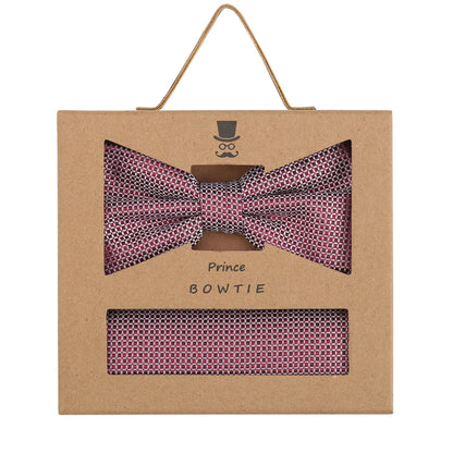 Bow tie + hanky in micro design