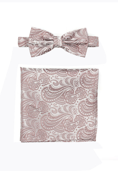Bow + scarf in paisley design