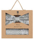 Prince Bowtie Set Fliege + Tuch im Paisley-Design - Box - Mint