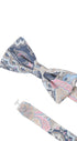 Prince Bowtie Fliege Paisley - Verschluss im Detail - Dunkelblau