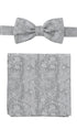 Prince Bowtie Set Fliege + Tuch Paisley - 100% Seide - Mint