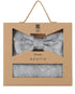 Prince Bowtie Set Fliege + Tuch Paisley - 100% Seide - Box - Mint