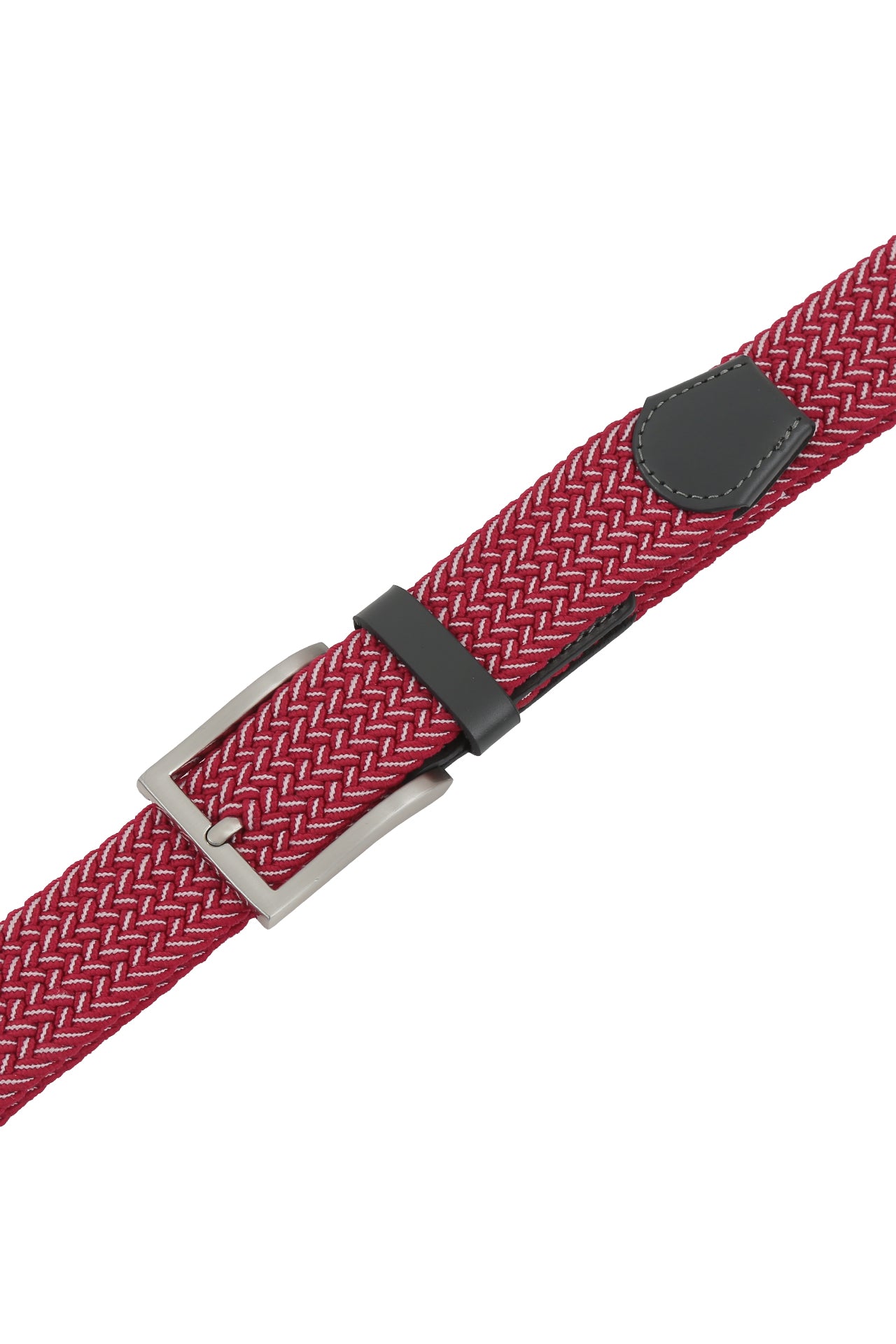 Belt red with mottled effect