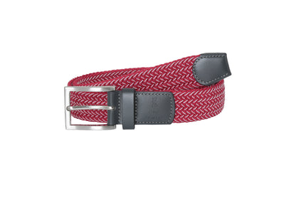 Belt red with mottled effect