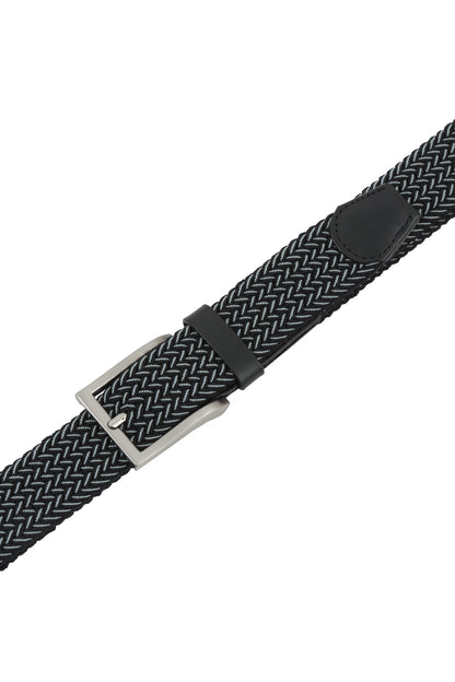 Belt navy with mottled effect