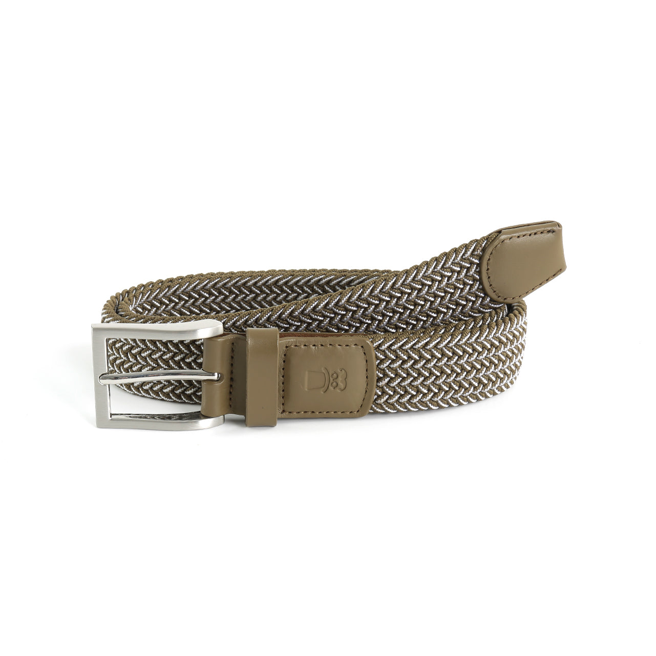 Prince Bowtie Flechtgürtel Stretchband - Olive