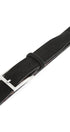 Se‪idenfalter Veloursleder Gürtel - Gürtel geschlossen im Detail - Schwarz