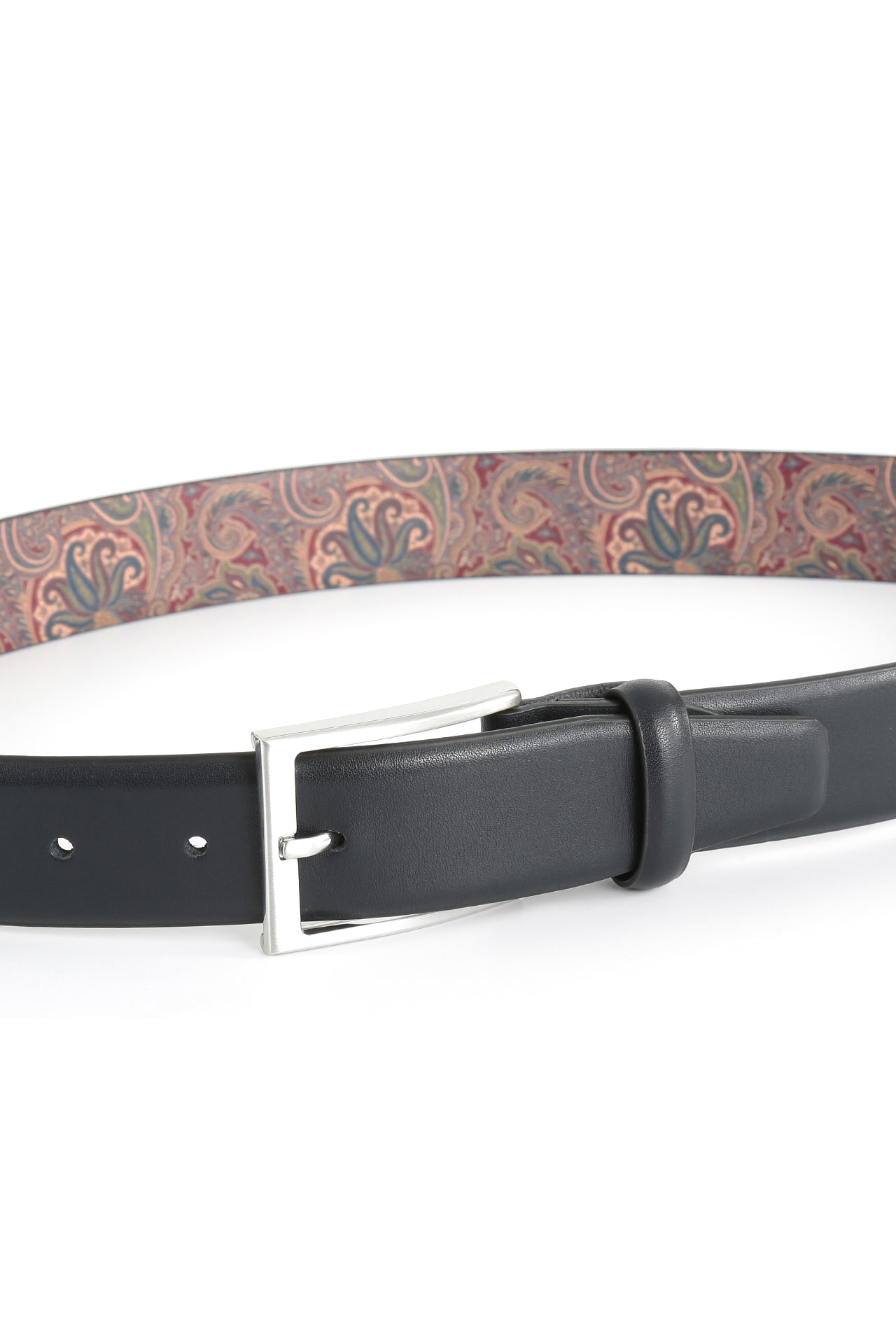 Se‪idenfalter Glattleder Gürtel - Gürtel geschlossen - Dunkelblau