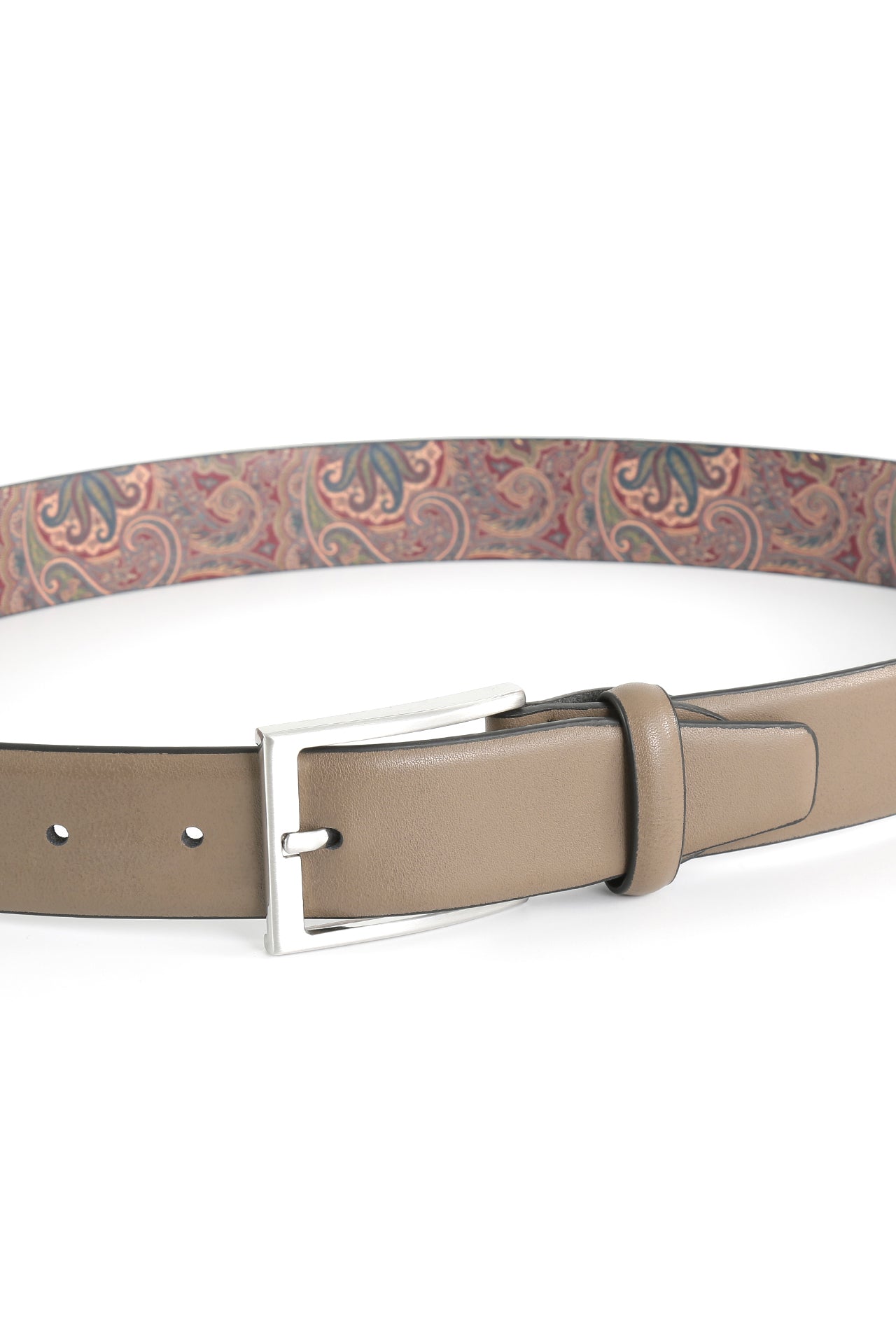 Se‪idenfalter Glattleder Gürtel - Gürtel geschlossen - Taupe