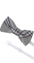 Prince Bowtie Kids - Schleife - Schleife und Verschluss - Grau/Blau