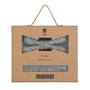 Prince Bowtie Kids Set - Schleife + Einstecktuch - Box - Mint/Grün