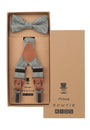 Prince Bowtie Kids Set - Hosenträger + Fliege - Box - Mint/Grün