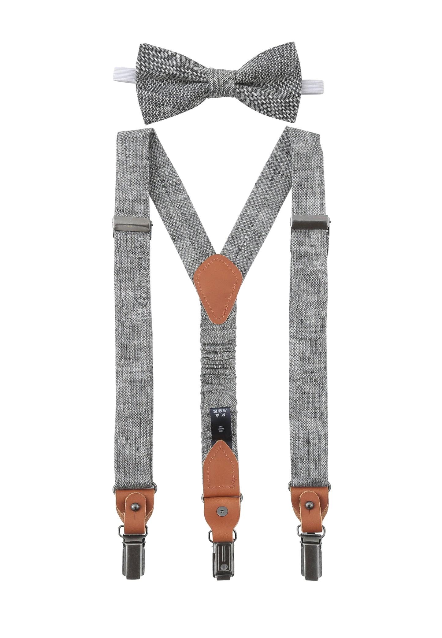 Kids Set - Suspenders + Bow Tie 