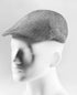 Prince Bowtie Schiebermütze im sportiven Leinenlook - Grau