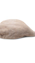 Prince Bowtie Schiebermütze im sportiven Leinenlook - Ansicht von hinten - Beige