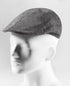Prince Bowtie Schiebermütze im rustikalen Uni Design - Grau