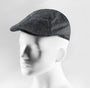 Prince Bowtie Schiebermütze im rustikalen Uni Design - Anthrazit