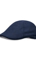 Prince Bowtie Schiebermütze im rustikalen Uni Design - Vorderansicht - Dunkelblau