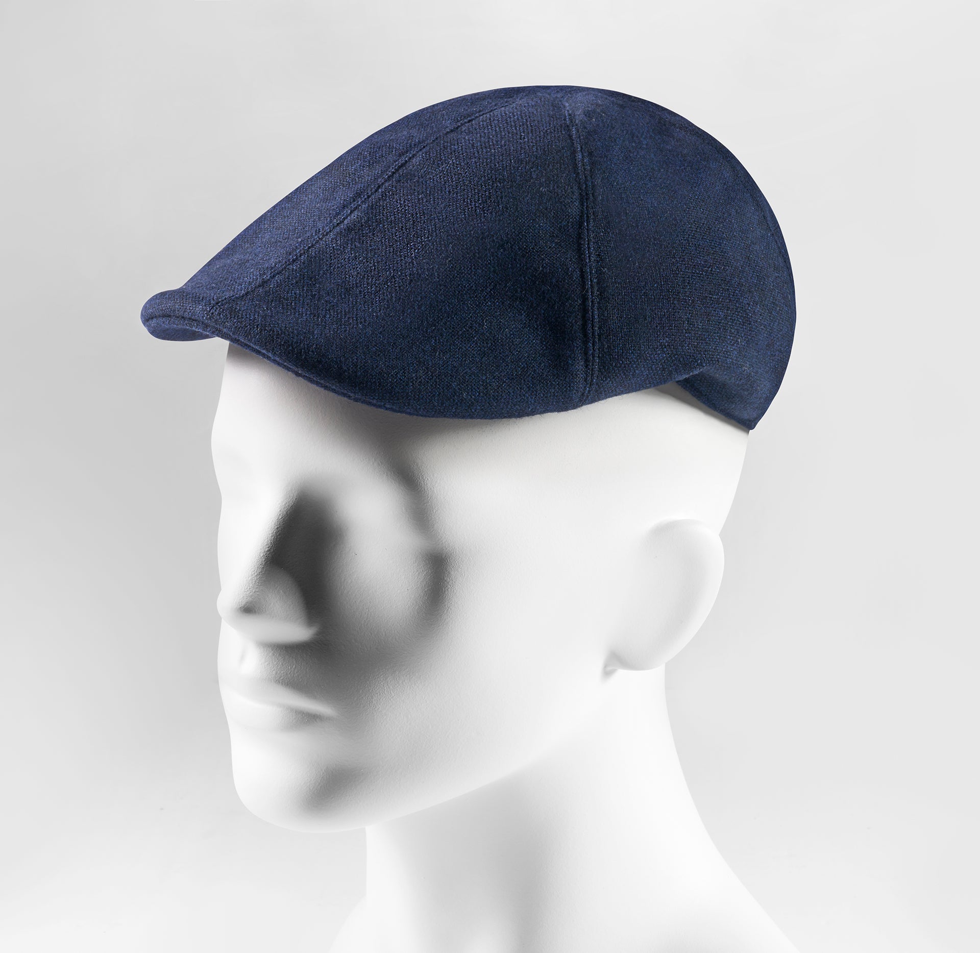 Prince Bowtie Schiebermütze im rustikalen Uni Design - Dunkelblau