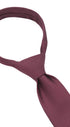 Seidenfalter Basic Picoté Krawatte - 7 cm - gebundener Knoten nur zur Veranschaulichung (ist nicht vorgebunden, wie beispielsweise die Zip Krawatte) - Wein