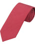 Seidenfalter Basic Picoté Krawatte - 7 cm - Design und Farbe der Krawatte - Hellrot
